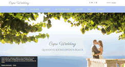 Desktop Screenshot of capriwedding.com